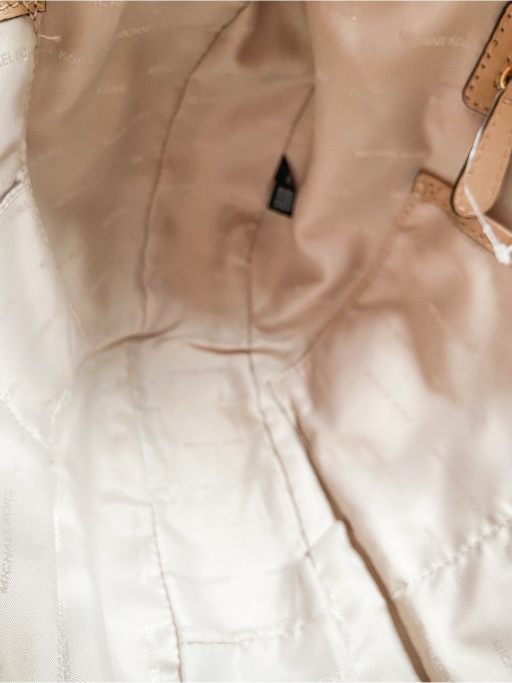 Michael Kors Lauryn Large Hobo Slouchy Bag Pebbled Leather Whipstitch & Tassel - Picture 8 of 15